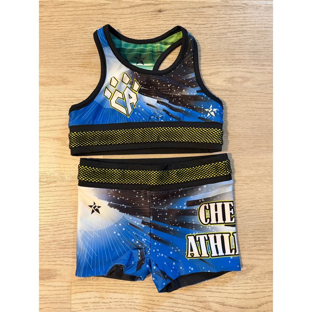 Rebel cheer athletics practicewear reversible Youth medium